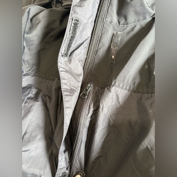The North Face women’s black jacket hood size medium tent coat flared - Picture 12 of 13